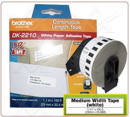 Rollo Para Etiquetas Para Impresora Brother Serie Ql  Dk2210