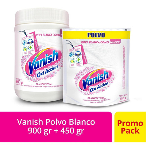Vanish 900gr + 450gr Dp Blanco - L a $97200