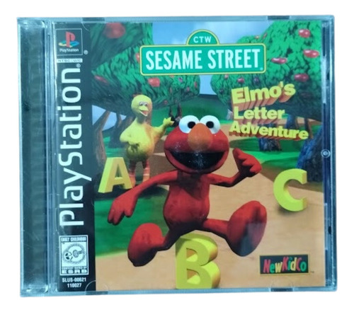 Sesame Street: Elmo's Letter Adventure Juego Original Ps1