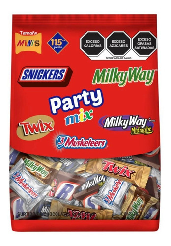 Party Mix De Chocolates Mars Mini 1 Kg