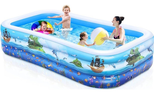 Piscina Inflable Ibasetoy 2.40*1.40*56 Cmt,  Importada