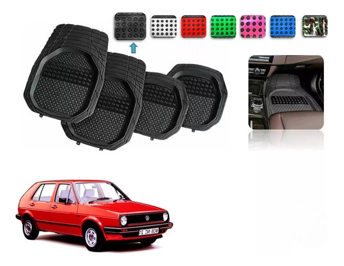 Tapetes 4pz Bandeja 3d Color Vw Golf A2 1988 A 1992