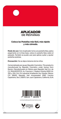 Aplicador De Pestañas Negro Revlon Negro