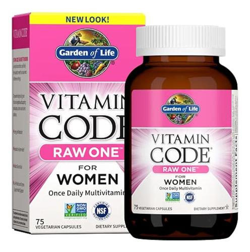 Garden Of Life Vitamin Code Raw One Para Mujeres, Multivitam