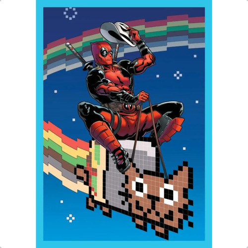 Kit 50 Figurinhas (10 Env) Do Álbum Deadpool Panini Personagem Figurinhas Do Álbum Deadpool