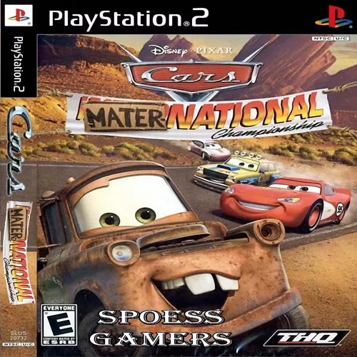 Carros: A Corrida de Mater Capa PS2 d'occasion pour 1 EUR in Almada sur  WALLAPOP