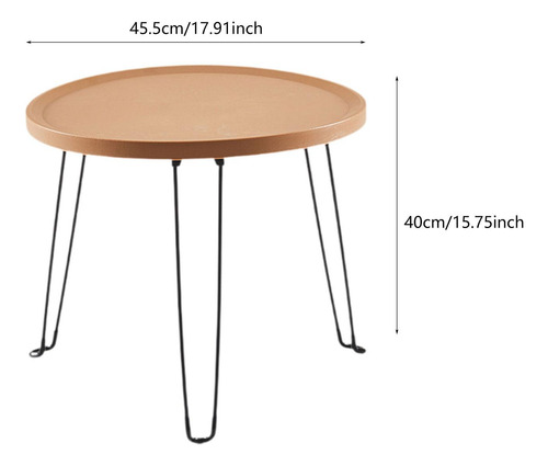 Mesa Redonda Plegable Para Acampar, Muebles De Comedor Caqui