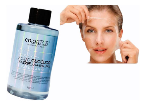 Tónico Facial Ácido Glicólico Aha+bha+pha Colorton® Skincare
