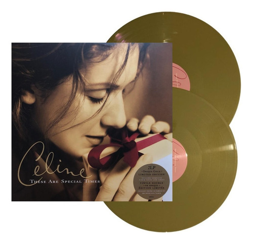 Celine Dion These Are Special Times 2 Lp Vinyl / Dorado Gold