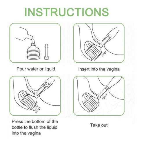 Ducha Enema Acordeón Cap 180ml