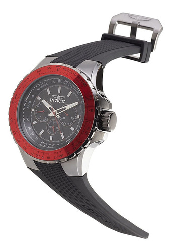 Reloj Invicta 39303 Negro Hombres Color del bisel Rojo