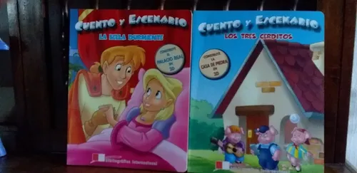 Cuento Y Escenario. 3 Cerditos/bella Durmiente. 2 Tomos