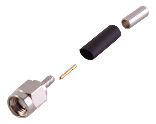 Conector Sma Macho De Anillo Plegable Para Cable Rg-174/u, B