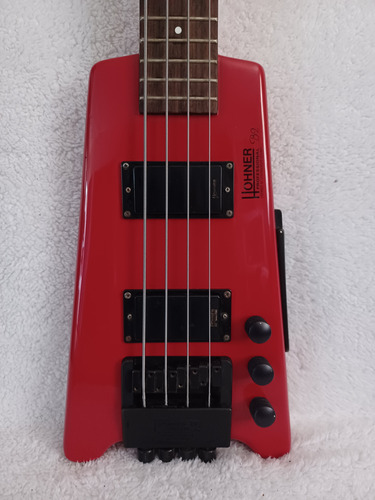 Bajo Eléctrico Hohner Steinberger B2 Diestro Rojo Laqueado 4 (Usado)