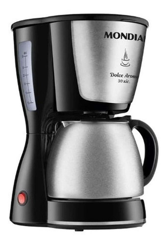 Cafeteira Elétrica C-37JI-30X Dolce Arome Cor Preto/Inox Mondial 127V