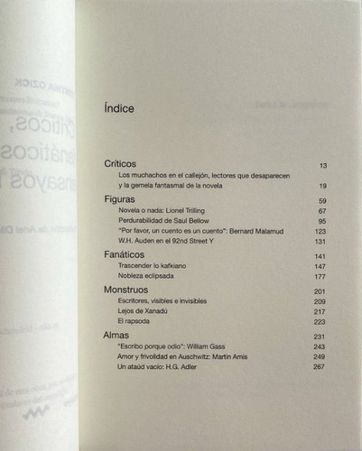 Críticos Monstruos Fanáticos Y Otros Cynthia Ozick/ Mardulce