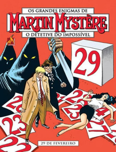 Martin Mystère - Volume 14 - Vol. 14: 29 De Fevereiro, De Pasini, Andrea. Editora Mythos, Capa Mole Em Português