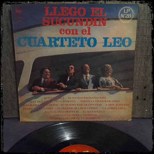Cuarteto Leo - Llego El Sucundin  - Ed Arg 1973 Vinilo Lp