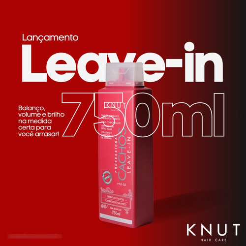 Leave-in Knut Cachos Define Antfrizz Ondulados Crespos 750ml