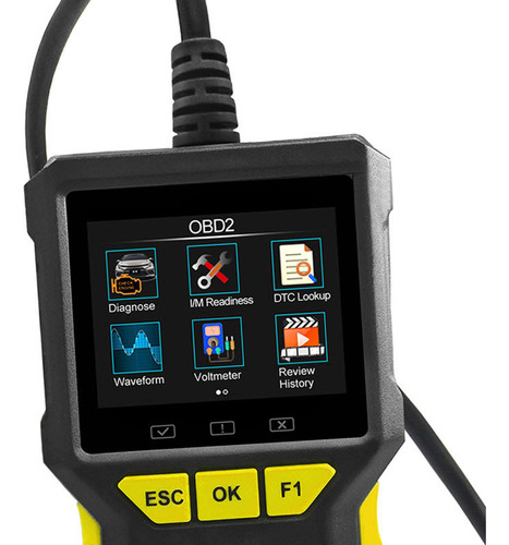 Scanner Genérico 2 Em 1 Obd2, Leitor De Código De Motor De