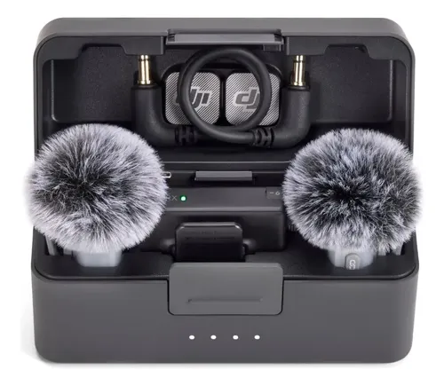 Dji Mic Mini 2 (2 Tx + 1 Rx + Estojo De Carregamento) Preto