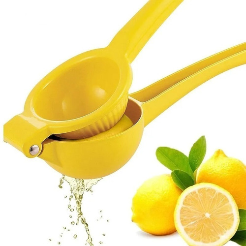 Imagen 1 de 3 de Exprimidor Manual Limón Lima Naranjas Pinza Metálico   
