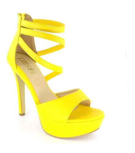 Zapatillas Bambú M3067 E0-3012 Amarillo