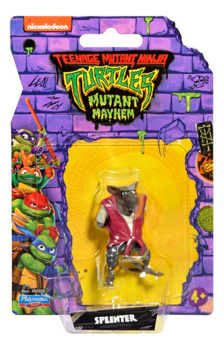 Tortugas Ninja - Mini Figura 5cm Splinter - 83270