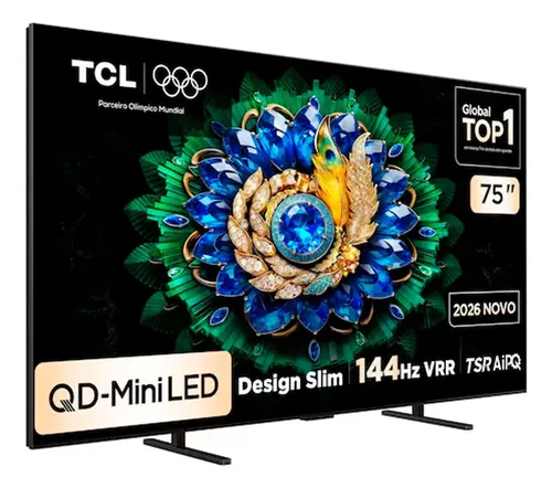Smart Tv 75 75a400m 4k Qd-mini Led Google Tv 144hz Tcl