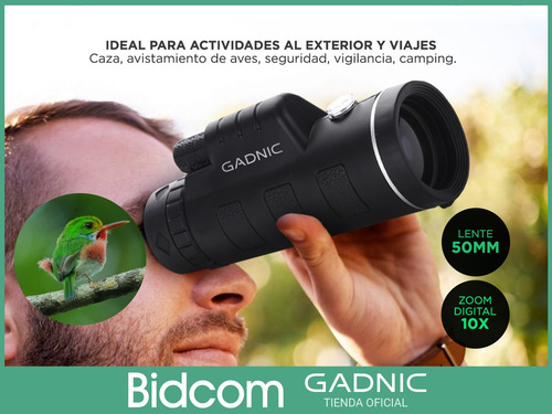 Imagen 5 de 9 de Telescopio Monocular Portatil Visor Potente Largo Alcance