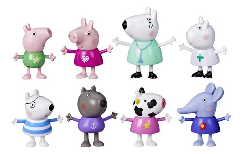 Figuras Peppa Pig Dr. Polar Bear 8 Juguetes 3