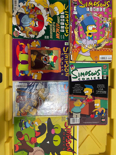 Simpsons Comics Comics De Los Simpsons Muy Raros (Usado)