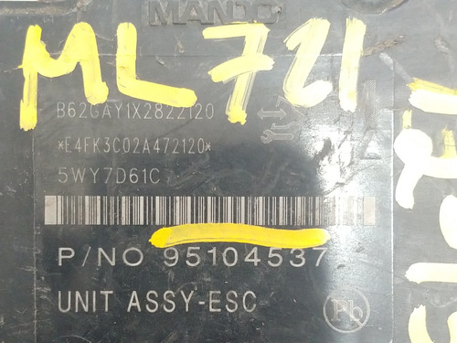 Módulo Abs Chevrolet Sonic 2012-1395104537 Ml721 (Usado)