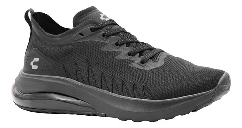 Tenis Charly® Con Válvula Para Hombre Running Color Negro