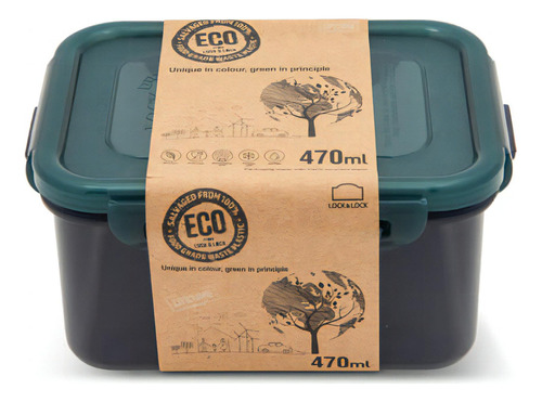 Recipiente Rectangular Eco 470 Ml