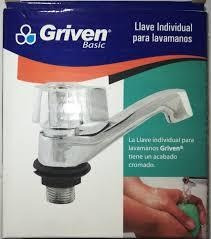 Llaves Individual Para Lavamanos De Metal Griven Oferta 