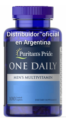One Daily Men Multivitaminico P/ Hombres X 100 Comprimidos