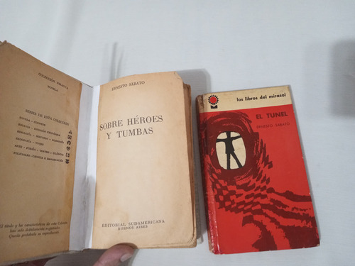 Ernesto Sábato X2 Sobre Héroes Y Tumbas El Tunel Palermo Env