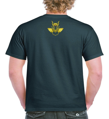 Imagen 2 de 2 de Playera Caballero Del Zodiaco Dorado Virgo Hombre