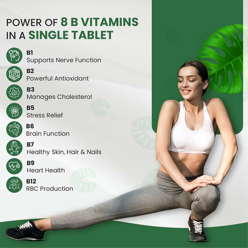 Nutranix Complejo Vitamina B Vegetal 60 Cápsulas Energía