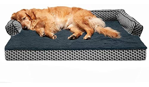 Cama Para Perros Furhaven | Sofa Terapeutico Estilo Tradic