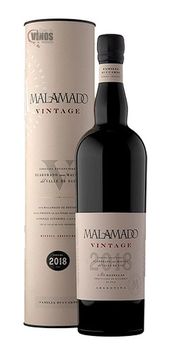 Vino Malamado Vintage Malbec + Estuche 750 Ml Zuccardi