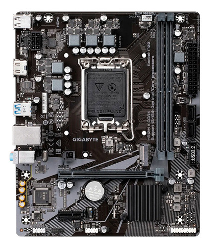 Motherboard Gigabyte H610m K Ddr4 (rev. 1.0) Chipset Intel