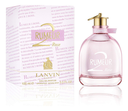 Perfume Lanvin Rumeur 2 Rose Edp 100 Ml Para Mujer