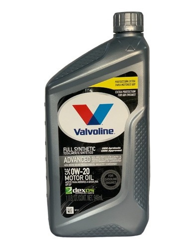 Aceite Valvoline Synpower Advanced 0w20 Dexos 1 Gen 2 - 1l