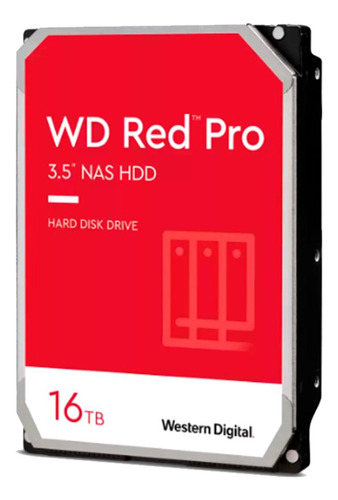 Disco Duro Western Digital 16tb Sata 3.5 Storage Nas Roj Red
