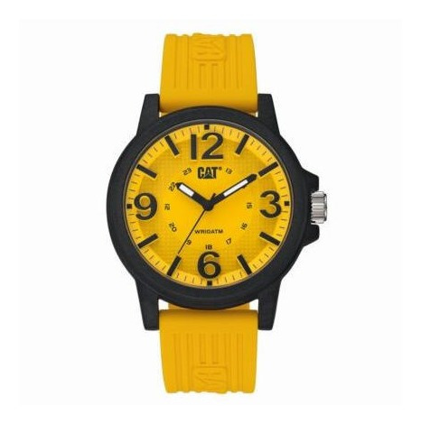 Reloj Cat Groovy Amarillo Malla Silicona Lf111.27.731