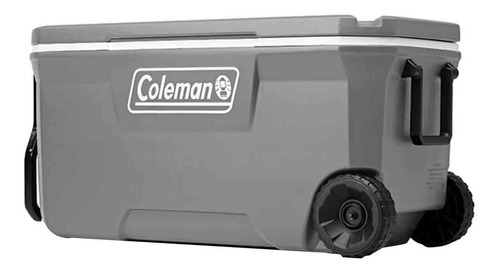 Hielera C/llantas 100 Qt Coleman Gris Oscuro 3000006492