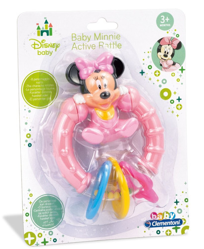 Sonajero Mordillo Baby Minnie Disney Baby Original