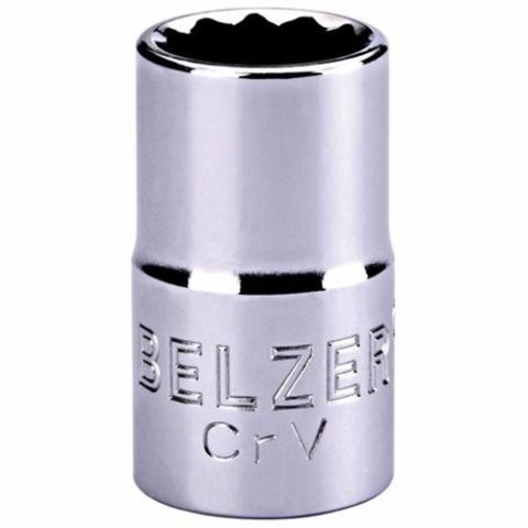 Soquete Belzer Estriado Em Cromo Vanádio 1/2 X 20mm T-71354